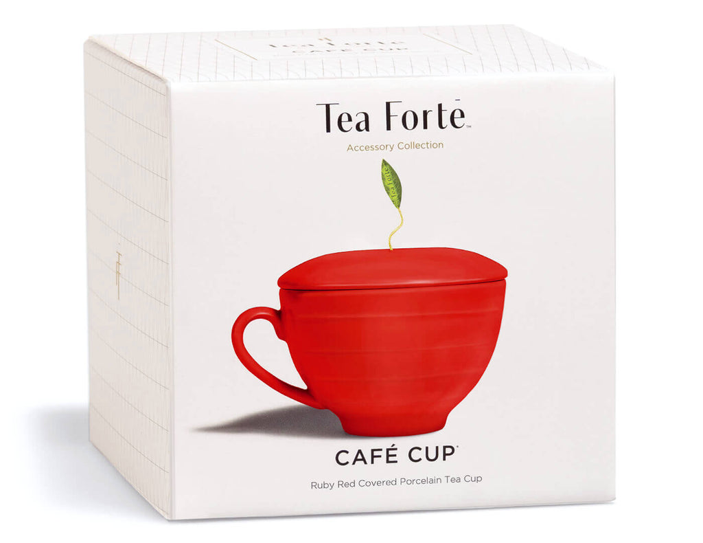 Café Cup Ruby Red